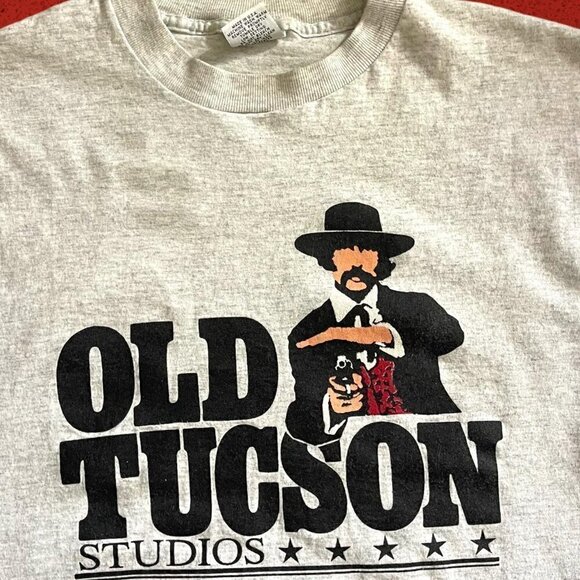 Vintage Old Tucson Studious gunslinger t shirt single stitch men’s XL - Picture 3 of 9